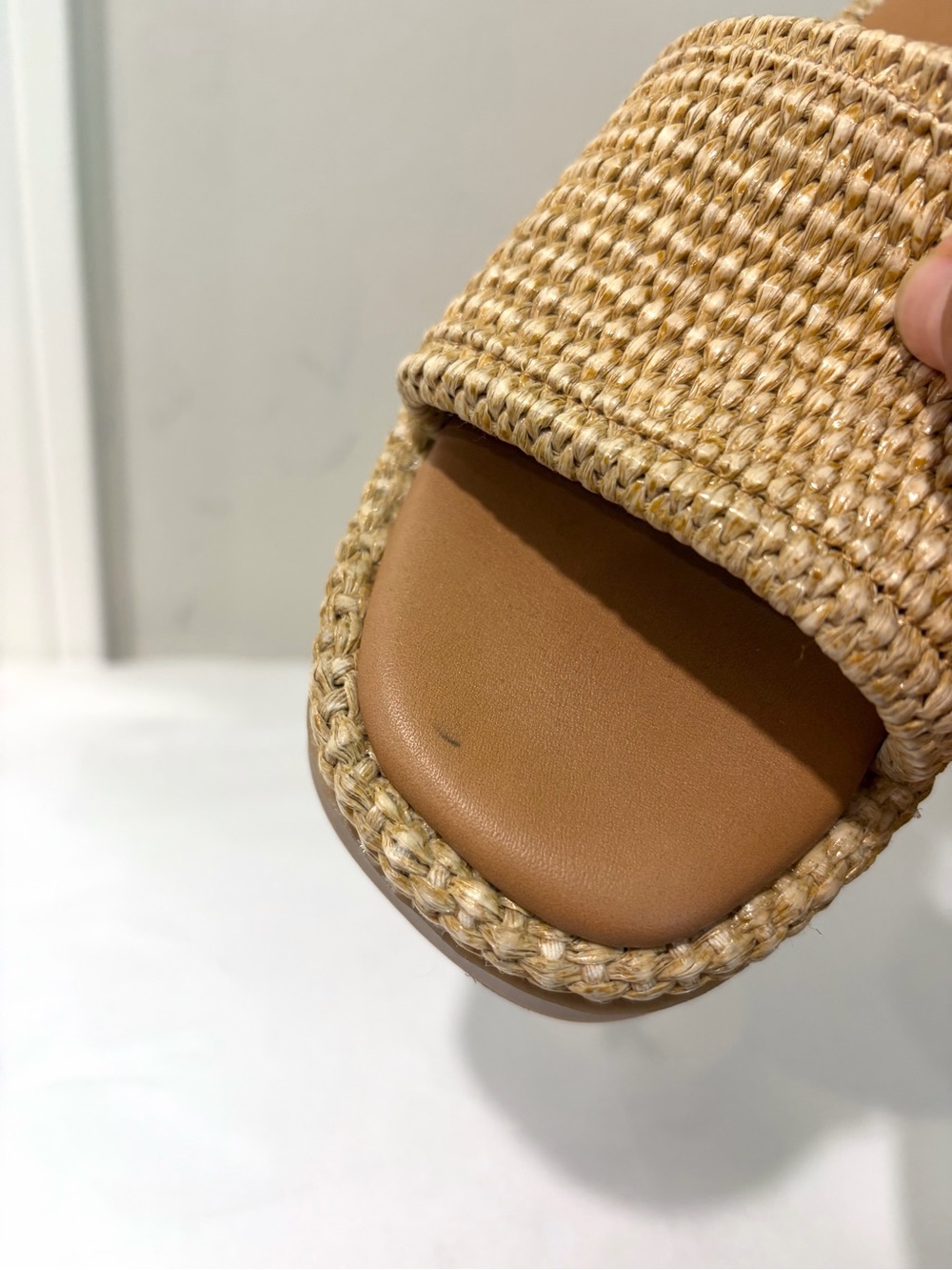 Steve Madden Boardwalk Raffia Platform Sandal - Picture 4 of 9